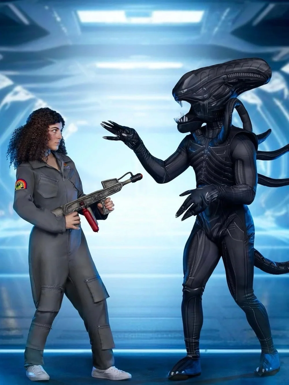 Alien Xenomorph Costume for Adults